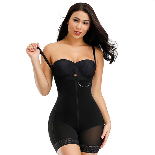 Butt Lifter Bodysuit Body Shaper Tummy Control Shape-wear Thigh Slim - AshleySnatchedMe.com