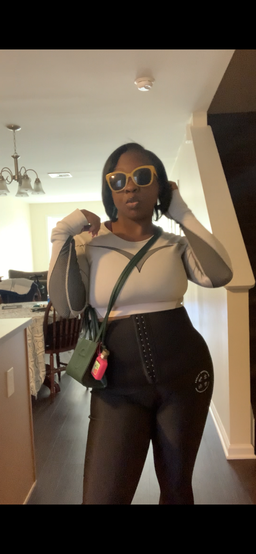 High Waist Cinch Leggings